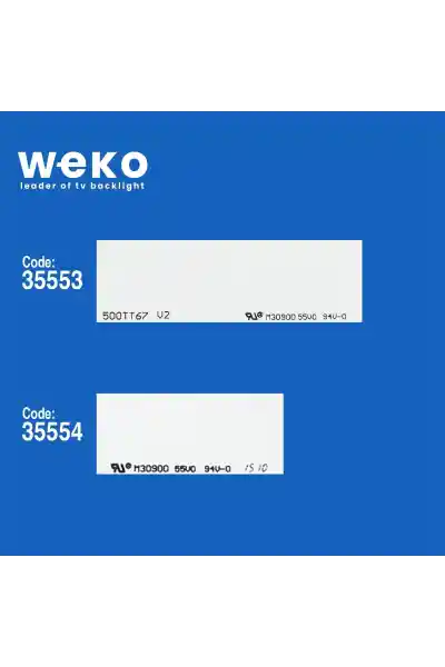 Philips 50PUK6400 50'' inç 12 Adet Tv Led Bar - Görsel 2