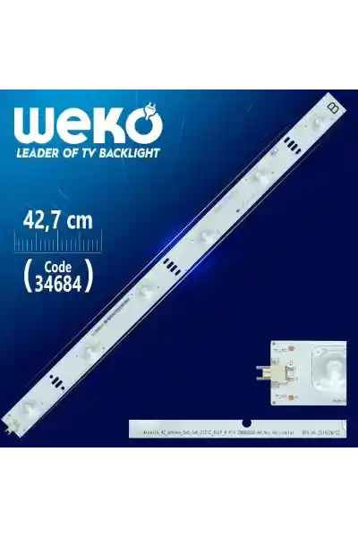 ARCELİK_42_ATHENA_5X6+5X6_2121C_6S1P_R P74 ZBB60600-AA NON HORİZONTAL REV.V0 - WK-20 Led Tv Bar