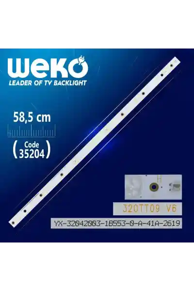 320TT09 V6 - 58.5 Cm 6 Ledli - (WK-453) Tv Led Bar