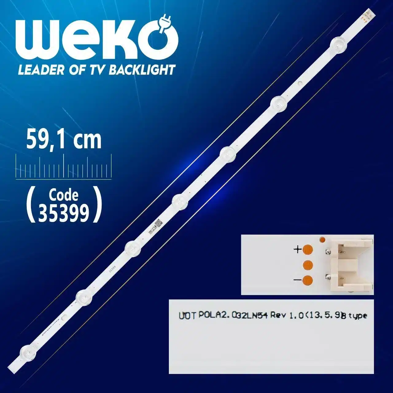 LG INNOTEK POLA2.0 32'' B TYPE REV0.0 - 59.1 Cm 7 Ledli - WK-309 Led Tv Bar