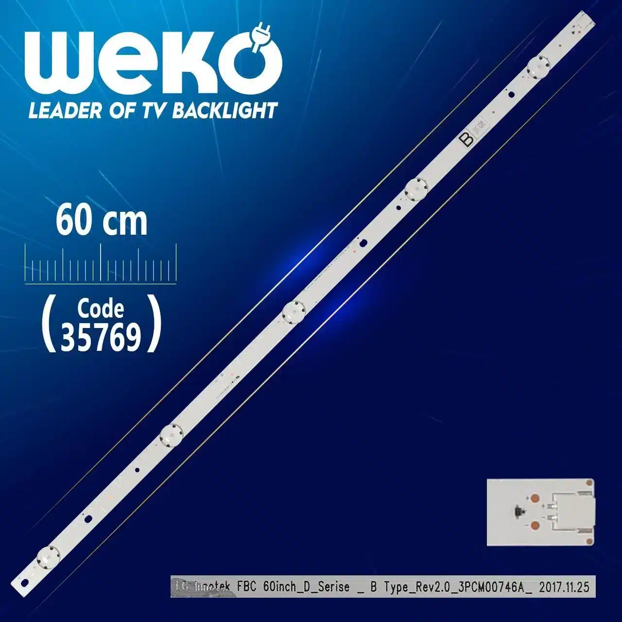 LG INNOTEK FBC 60INCH_D_SERİSE _B TYPE_REV2.0_3PCM00746A - 60 Cm 5 Ledli - WK-1237 Led Tv Bar