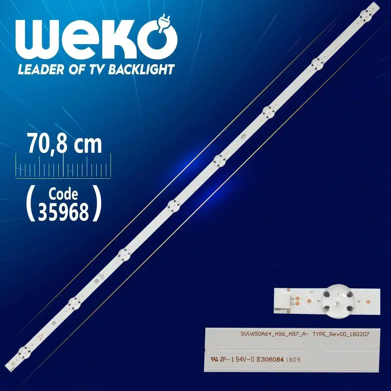 SVV650A64_A96_A97_A- TYPE_REV00_180207 70.8 Cm 8 Ledli Tv Led Bar