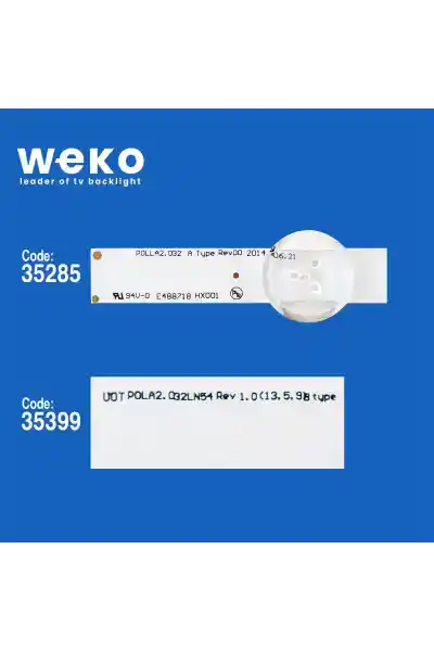 Lg 32LN5100 32'' inç 3 Adet Tv Led Bar - Görsel 2