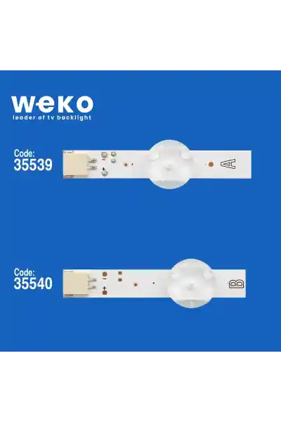 Seg 40SC500 40'' inç 3 Adet Tv Led Bar - Görsel 3