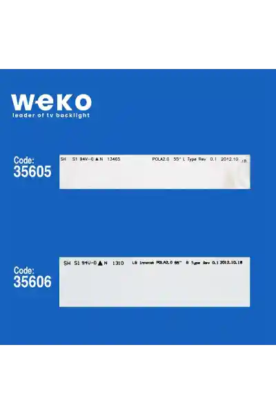 Lg 55LA620S 55'' inç 14 Adet Tv Led Bar - Görsel 2