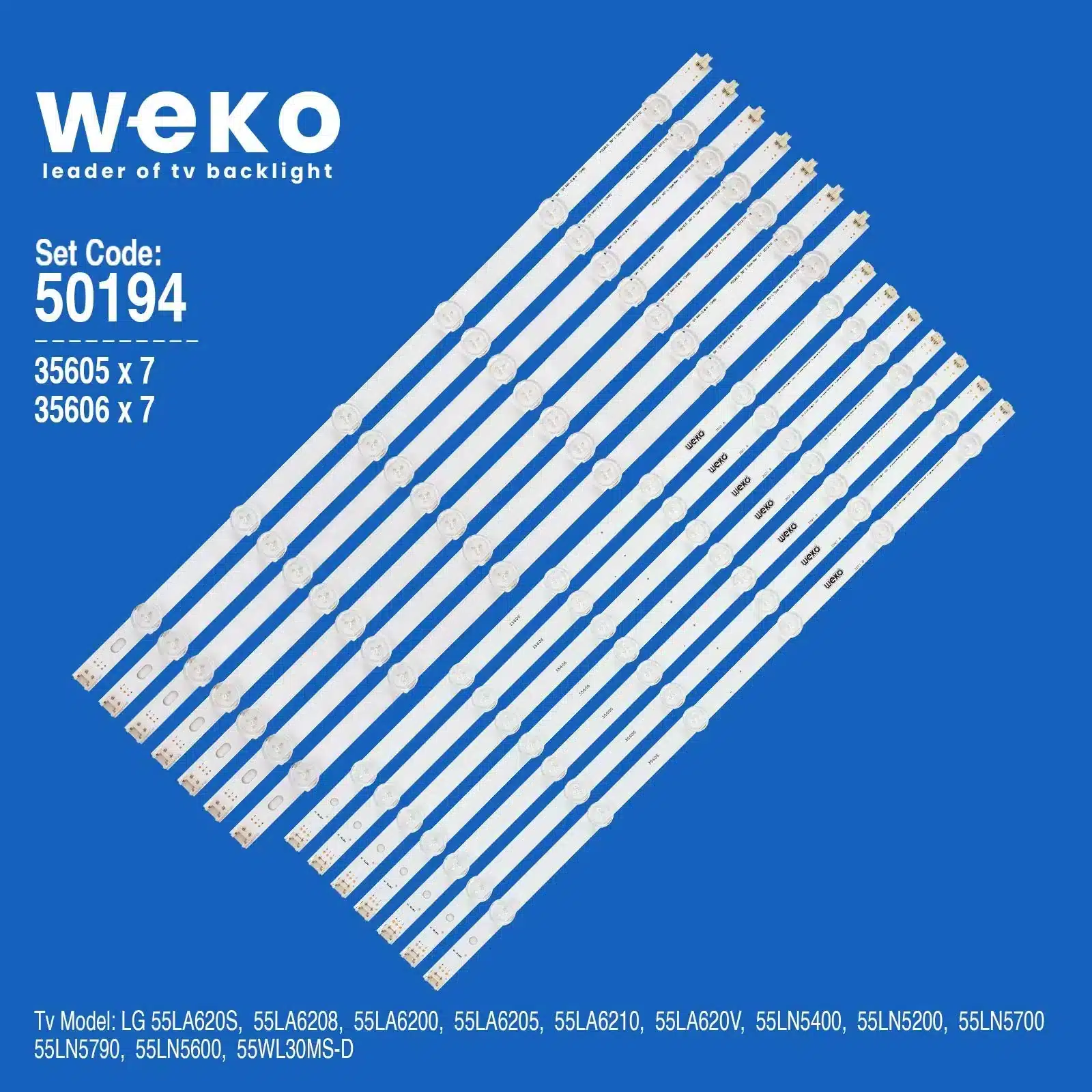 Lg 55LA6208 55'' inç 14 Adet Tv Led Bar