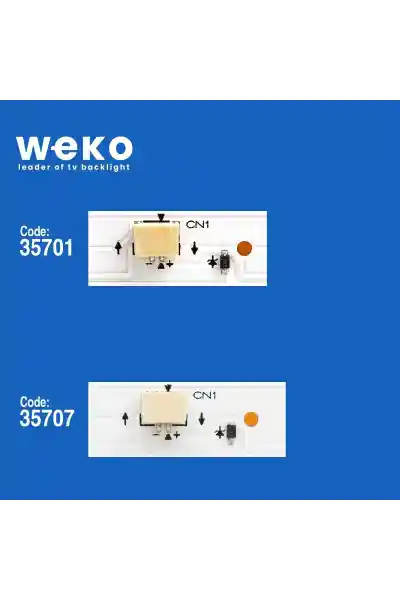 Philips 55PFL5601/F7 55'' inç 8 Adet Tv Led Bar - Görsel 3