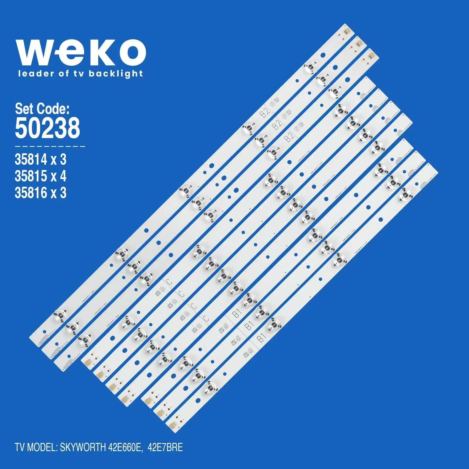 Skyworth 42E7BRE 42'' inç 10 Adet Tv Led Bar