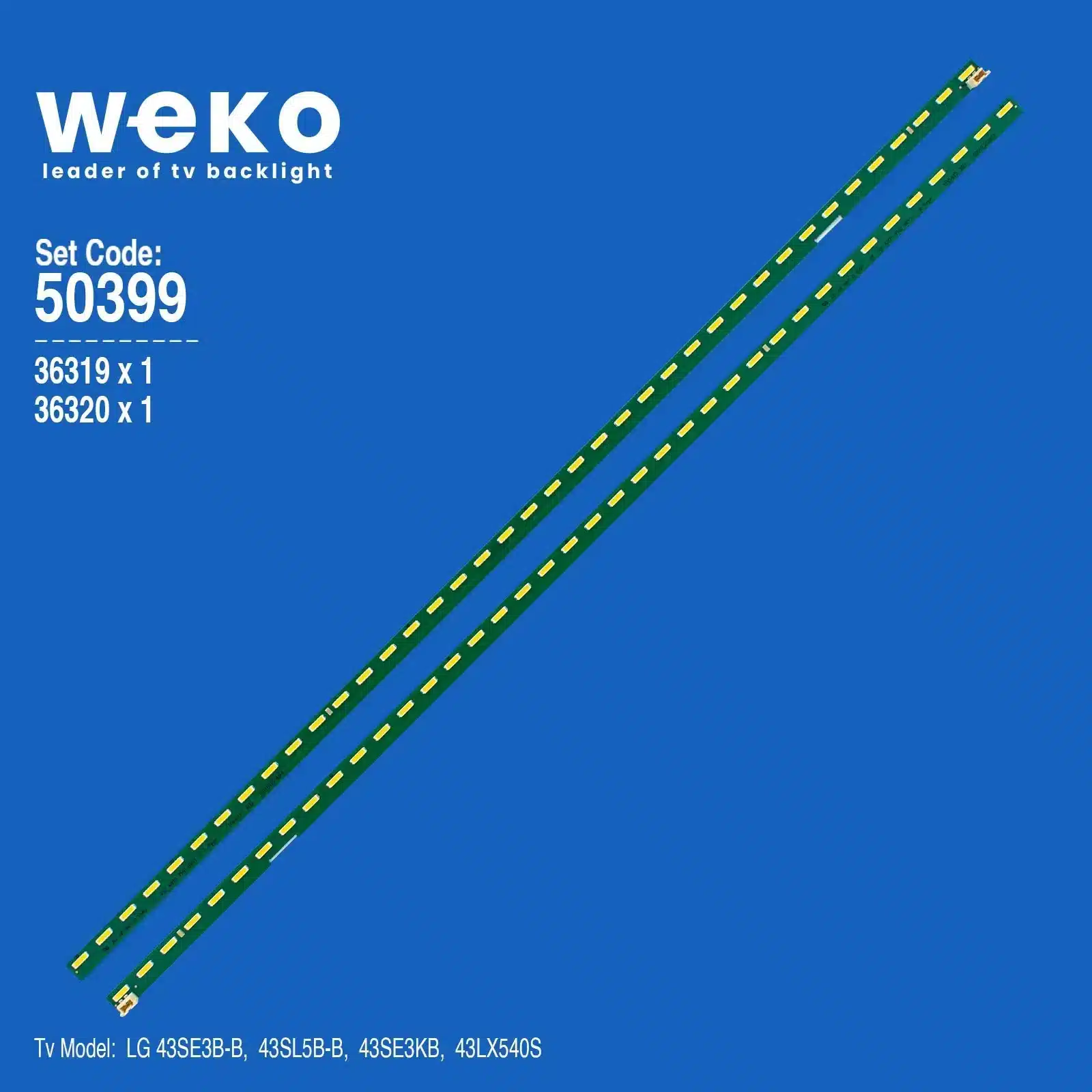 Lg 43SE3KB 43'' inç 2 Adet Tv Led Bar