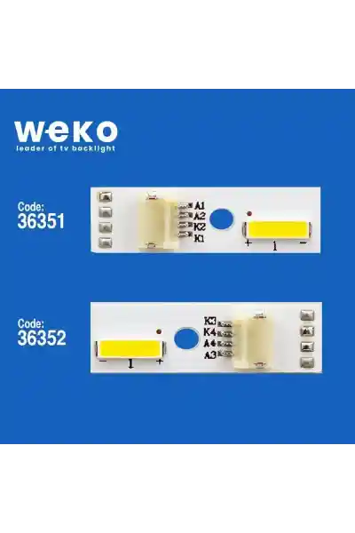 Goldmaster Led-3216M 32'' inç 2 Adet Tv Led Bar - Görsel 3