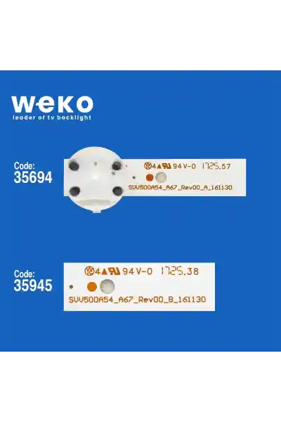 Telefunken 50TU5020 50'' inç 6 Adet Tv Led Bar - Görsel 2