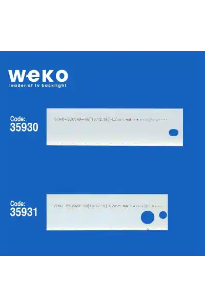 Samsung UE55MU7040T 55'' inç 2 Adet Tv Led Bar - Görsel 2