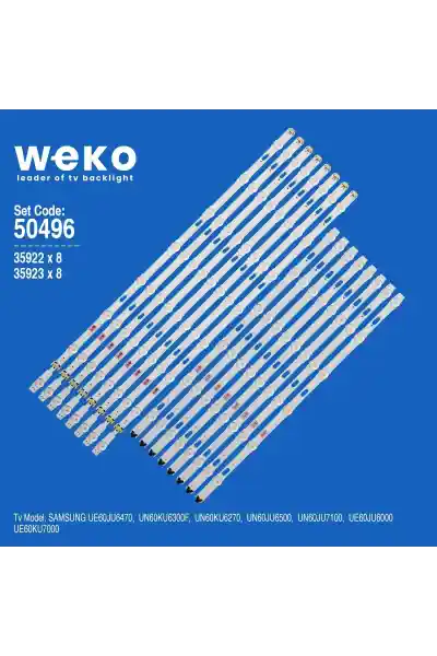 Samsung UN60KU6300F 60'' inç 16 Adet Tv Led Bar