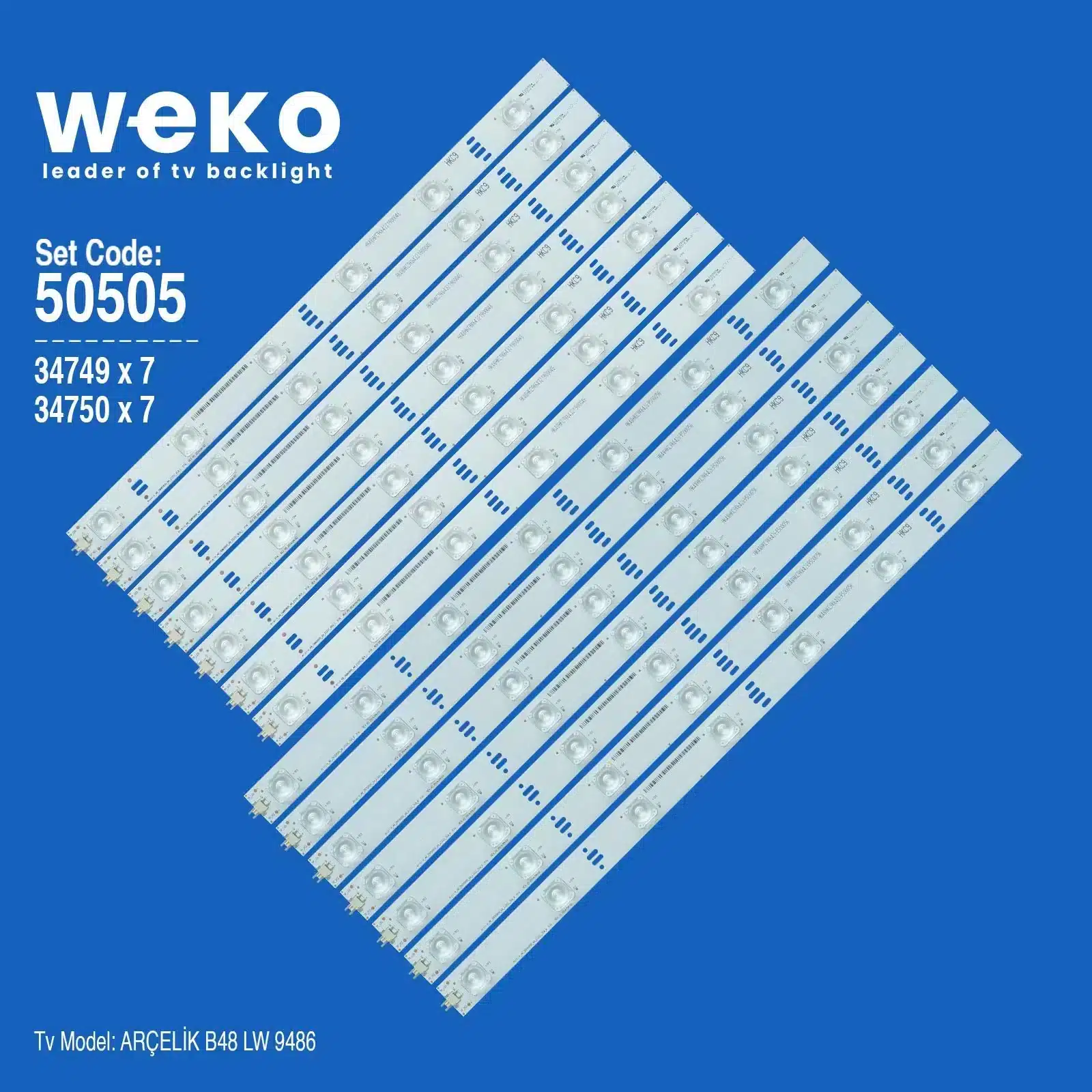 Arçelik B48 LW 9486 48'' inç 14 Adet Tv Led Bar
