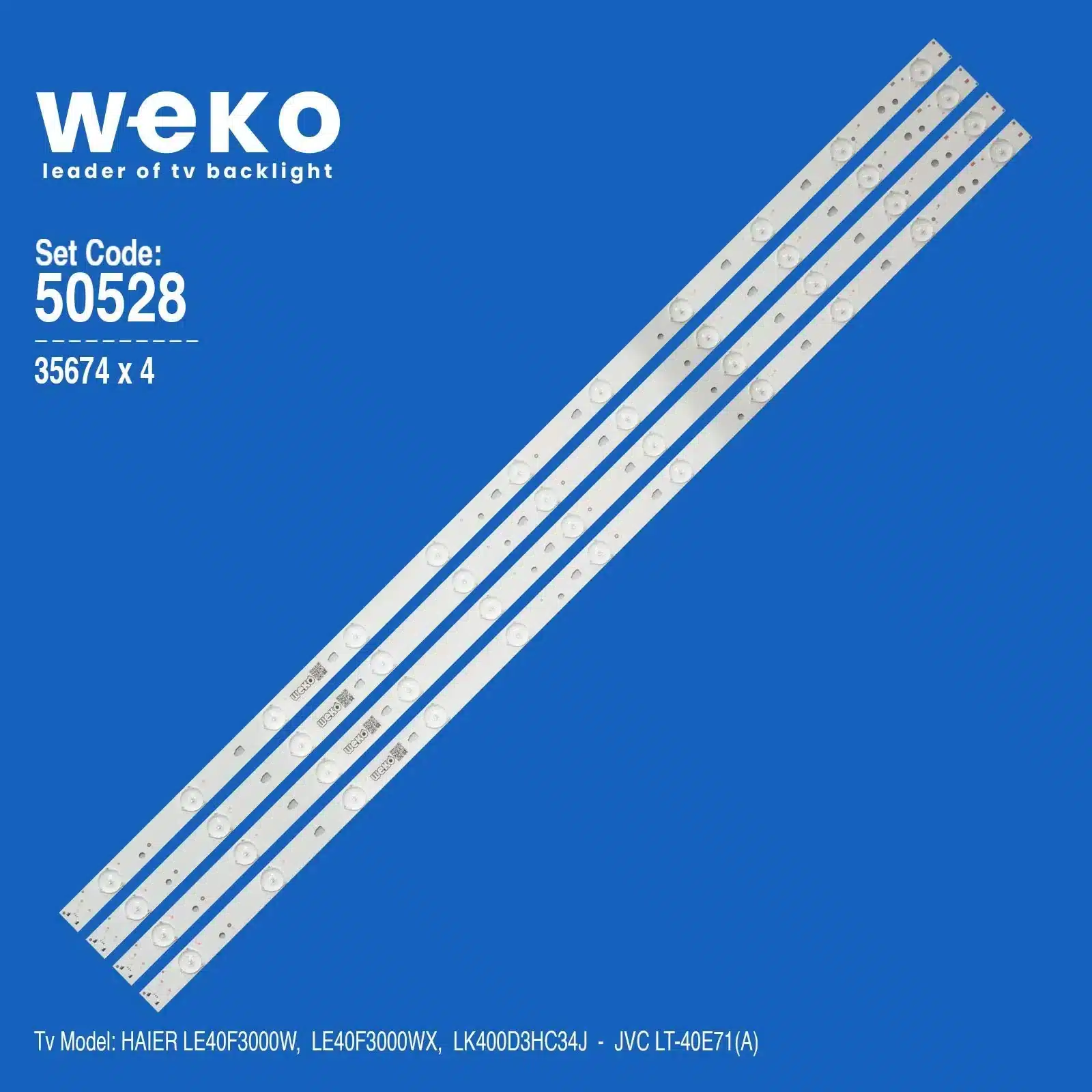 Jvc LT-40E71(A) 40'' inç 4 Adet Tv Led Bar