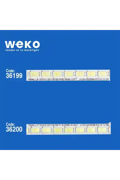 Samsung UE55D6050 55'' inç 2 Adet Tv Led Bar 50568 - Görsel 2