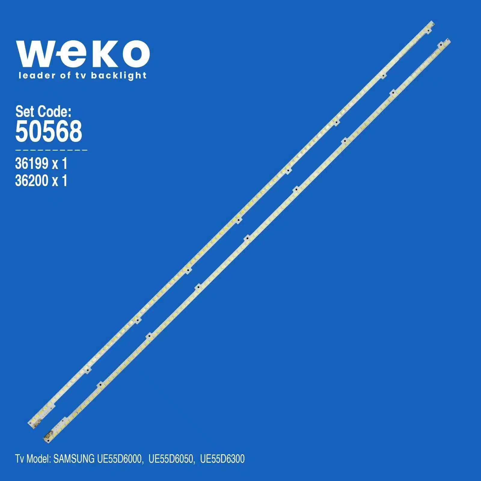 Samsung UE55D6300 55'' inç 2 Adet Tv Led Bar 50568