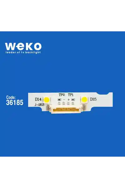 Samsung UE43RU7400U 43'' inç 2 Adet Tv Led Bar - Görsel 3