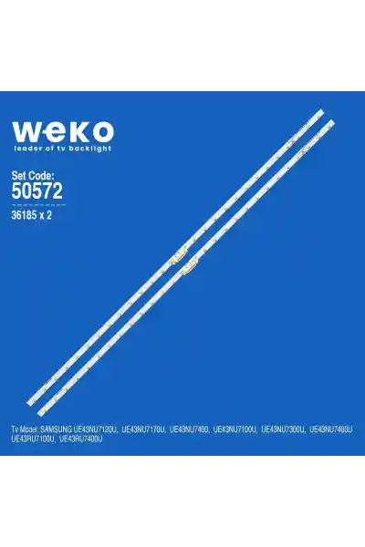 Samsung UE43RU7400U 43'' inç 2 Adet Tv Led Bar