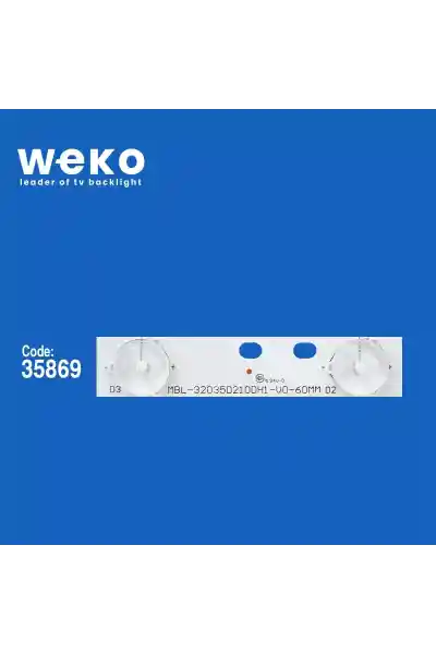 Polytron PLD32D700 32'' inç 2 Adet Tv Led Bar - Görsel 2