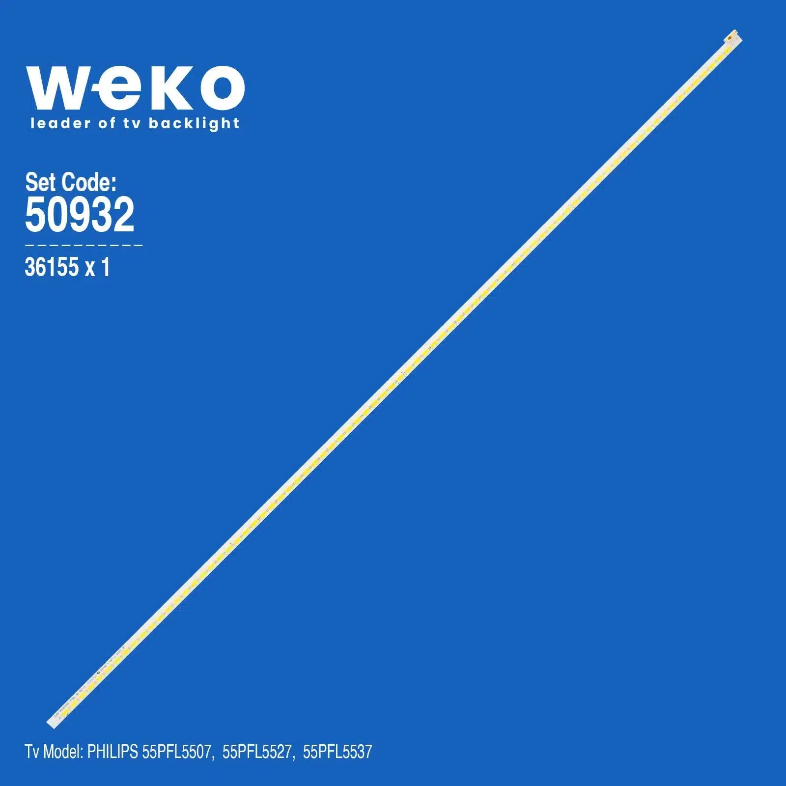 Philips 55PFL5537 55'' inç 1 Adet Tv Led Bar