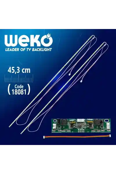 40'' inç 48 Ledli 45 Cm Universal Tv E-Led Takımı