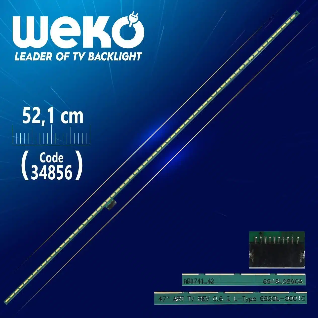 47'' ART TV REV 0.6 2 R-TYPE 6920L-0001C - 52.2 Cm 63 Ledli - WK-389 Led Tv Bar
