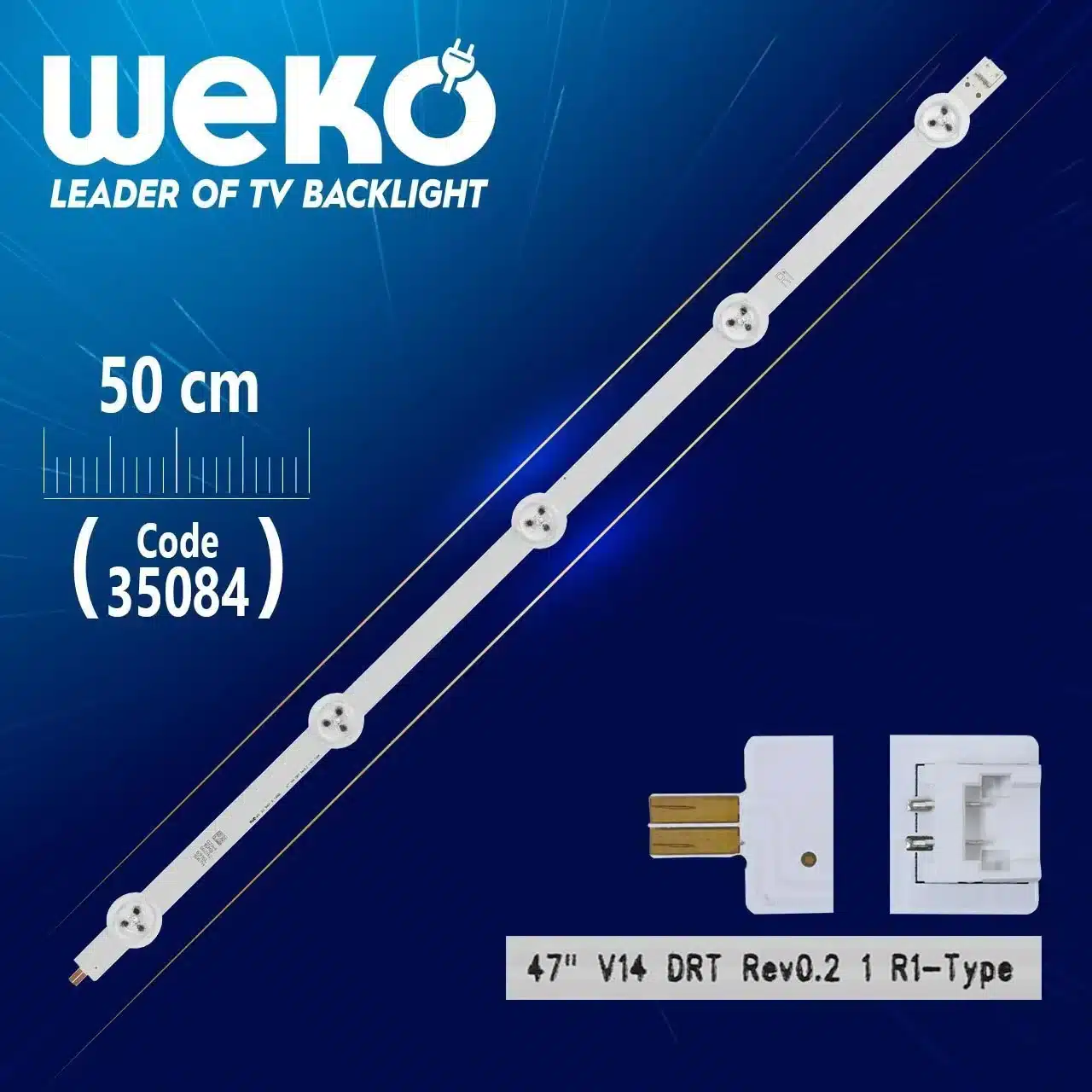 47'' V14 DRT REV0.2 1 R1 - TYPE - ( 50 Cm ) - 5 Ledli - ( WK-841 ) Tv Led Bar