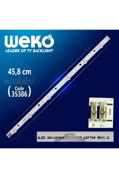 SLED 2011SVS46 3226 FHD LEFT06 REV1.0 - D1GE-460SCA-R2 - 45.8 Cm 6 Ledli - (WK-983) Tv Led Bar
