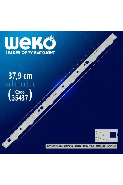 SAMSUNG 2012SVS40 3228 RIGHT06 REV1.5 120412 - 37.9 Cm 6 Ledli - WK-276 Led Tv Bar