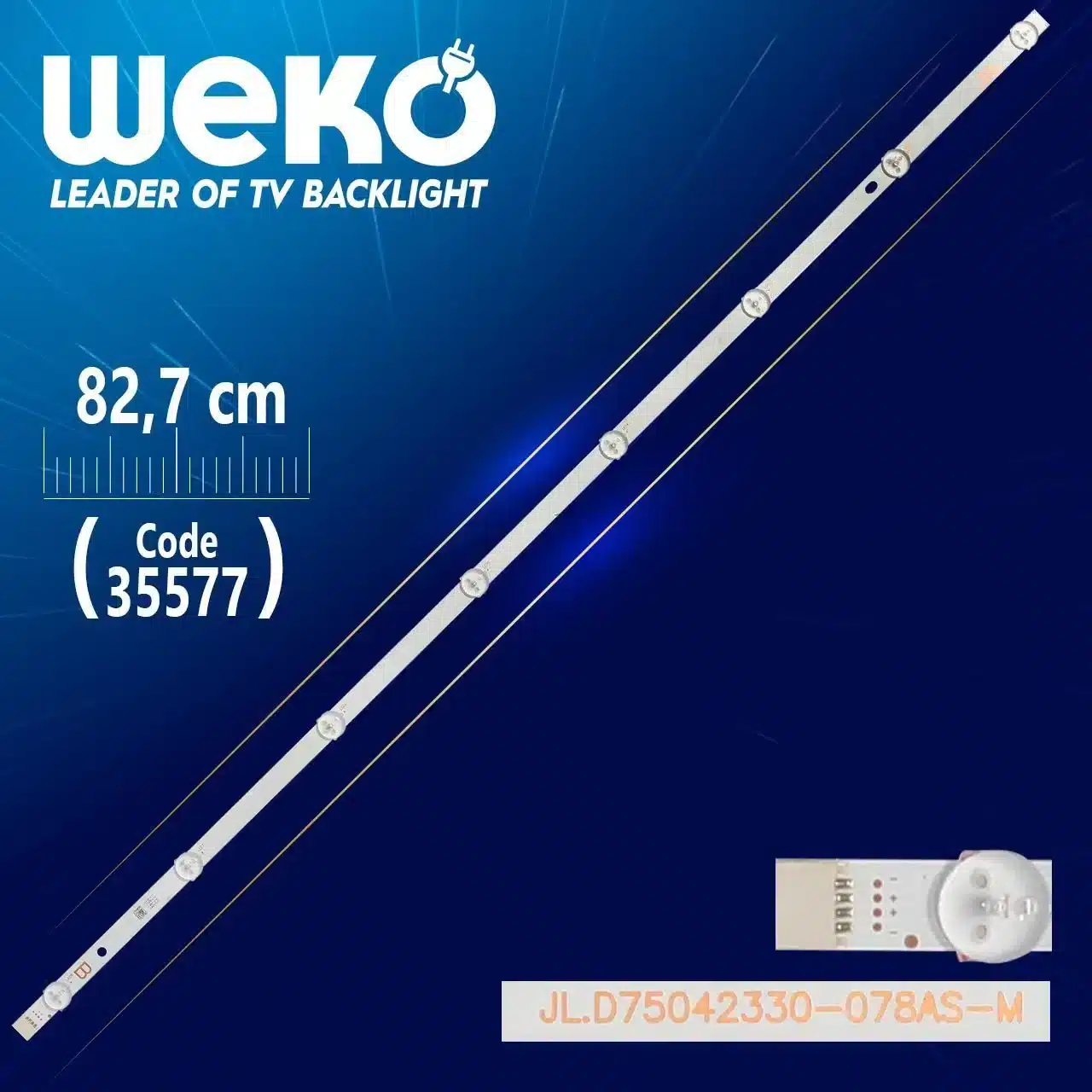 JL.D75042330-078AS-M - B TYPE - 82.7 Cm 8 Ledli - WK-1094 Led Tv Bar