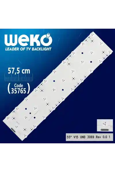 55'' V15 UNB 3069 REV 0.0 1 B - 57.5 Cm 30 Ledli - WK-1233 Led Tv Bar