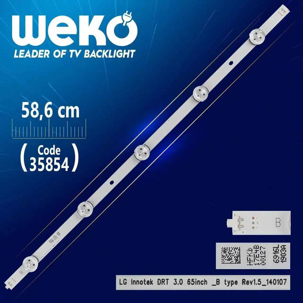 LG INNOTEK DRT 3.0 65INCH _B TYPE REV1.5_140107 - 58.6 Cm 5 Ledli - WK-1316 Led Tv Bar