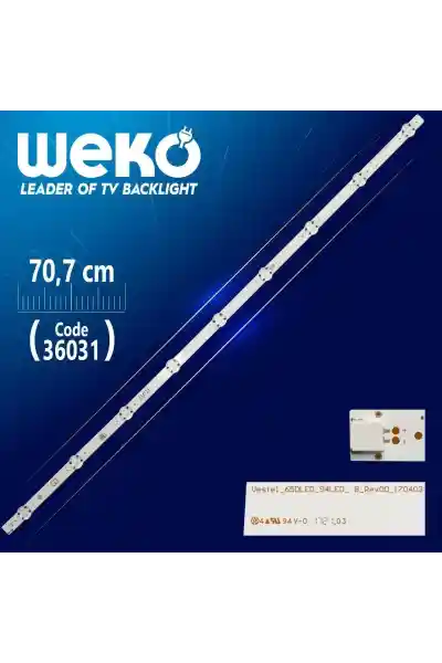 VESTEL_65DLED_94LED_ B_REV00_170403 70.7 Cm Tv Led Bar