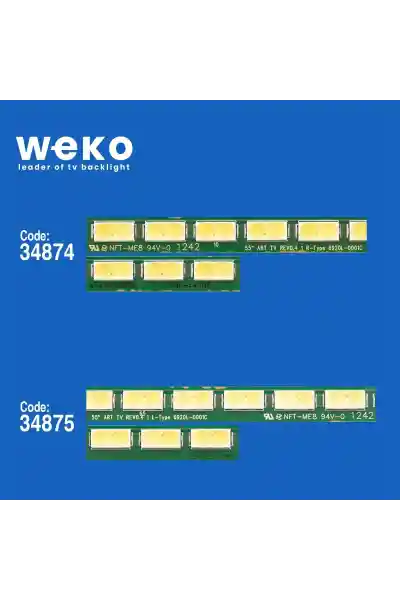 Lg 55LM660S 55'' inç 2 Adet Tv Led Bar - Görsel 2