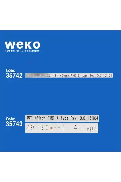 Lg 49LW560H 49'' inç 8 Adet Tv Led Bar - Görsel 2