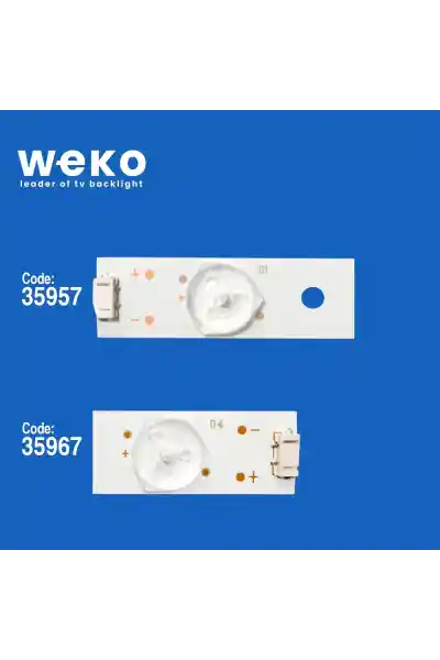 Altus Al43L 6725 4B 43'' inç 6 Adet Tv Led Bar - Görsel 3