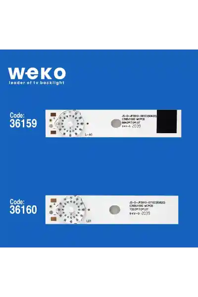 Akai 39'' inç 3 Adet Tv Led Bar - Görsel 2