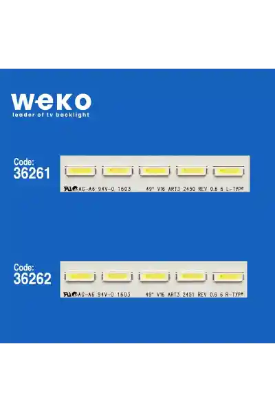 Lg 49UH770V 49'' inç 2 Adet Tv Led Bar - Görsel 2