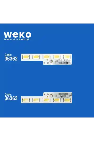 Samsung UE32D5000 32'' inç 2 Adet Tv Led Bar 50406 - Görsel 3
