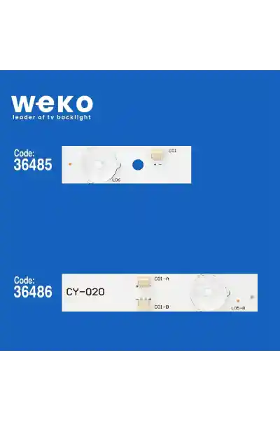 Akai AKTV432 43'' inç 3 Adet Tv Led Bar - Görsel 3