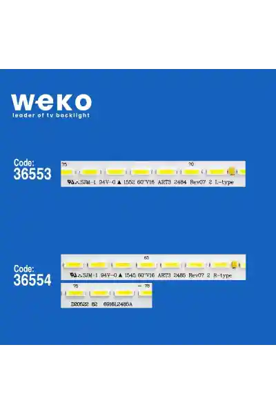 Lg 60UH650V 60'' inç 2 Adet Tv Led Bar - Görsel 2