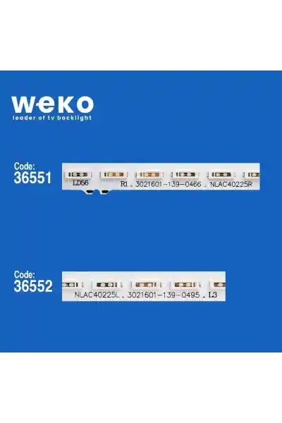 Sony Kdl-55W805A 55'' inç 2 Adet Tv Led Bar - Görsel 2