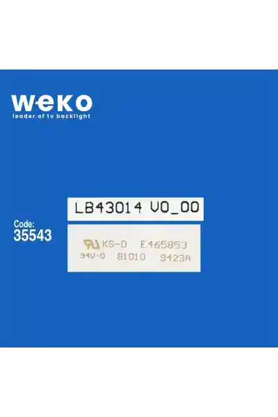 Philips 43PUS6101/12 43'' inç 5 Adet Tv Led Bar - Görsel 2