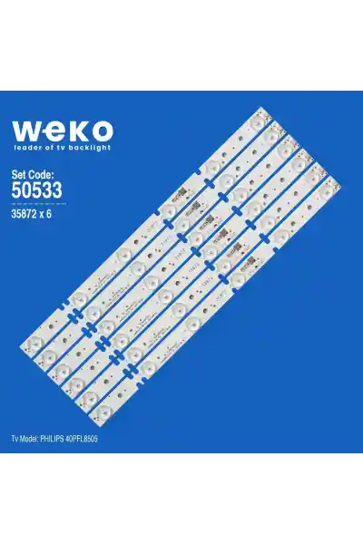 Philips 40PFL8505 40'' inç 6 Adet Tv Led Bar