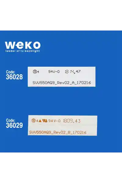 Vestel 55UD8400 55'' inç 9 Adet Tv Led Bar 50539 - Görsel 2