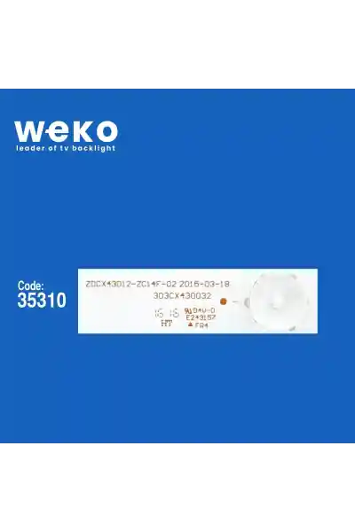 Redline 43EX6543 43'' inç 4 Adet Tv Led Bar - Görsel 2