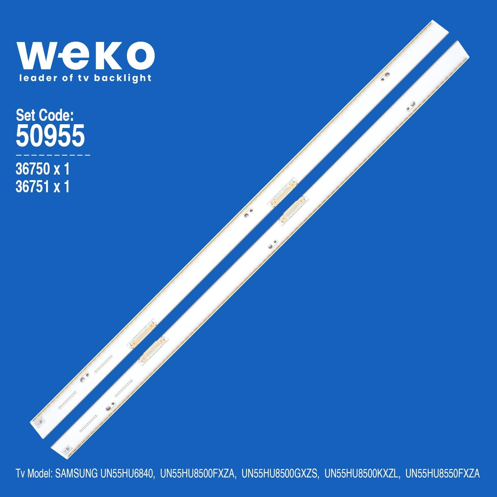 Samsung UN55HU8550FXZA 55'' inç 2 Adet Tv Led Bar