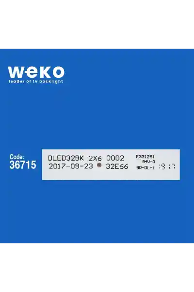 Skyworth 32W4 32'' inç 2 Adet Tv Led Bar - Görsel 2