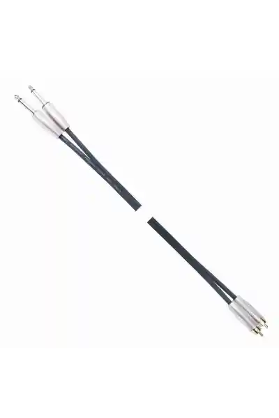 Powermaster LD398 2x 6.3 Mm Mono Erkek - 2x Rca Erkek 1.5 Metre Kablo